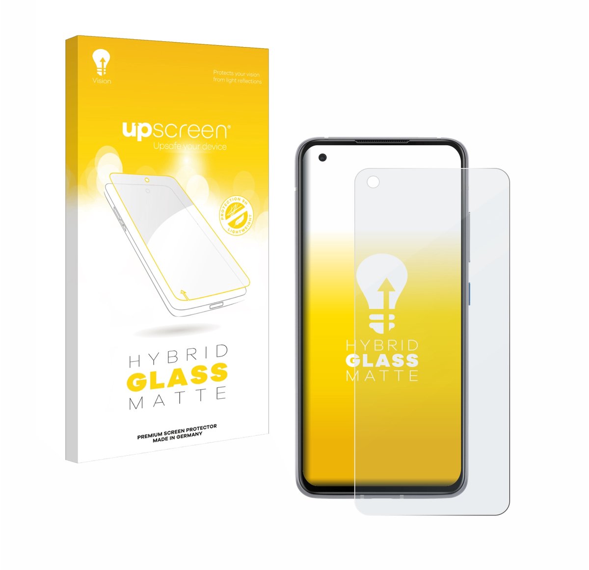 upscreen - Screenprotector voor ASUS ZenFone 8 - Folie Beschermfolie Beschermglas matte