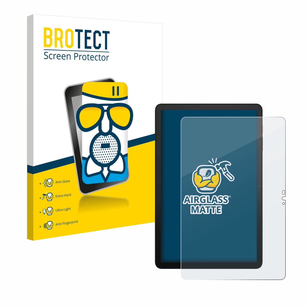 BROTECT - Screenprotector voor Telekom T Tablet 2 - Folie Beschermfolie Beschermglas matte