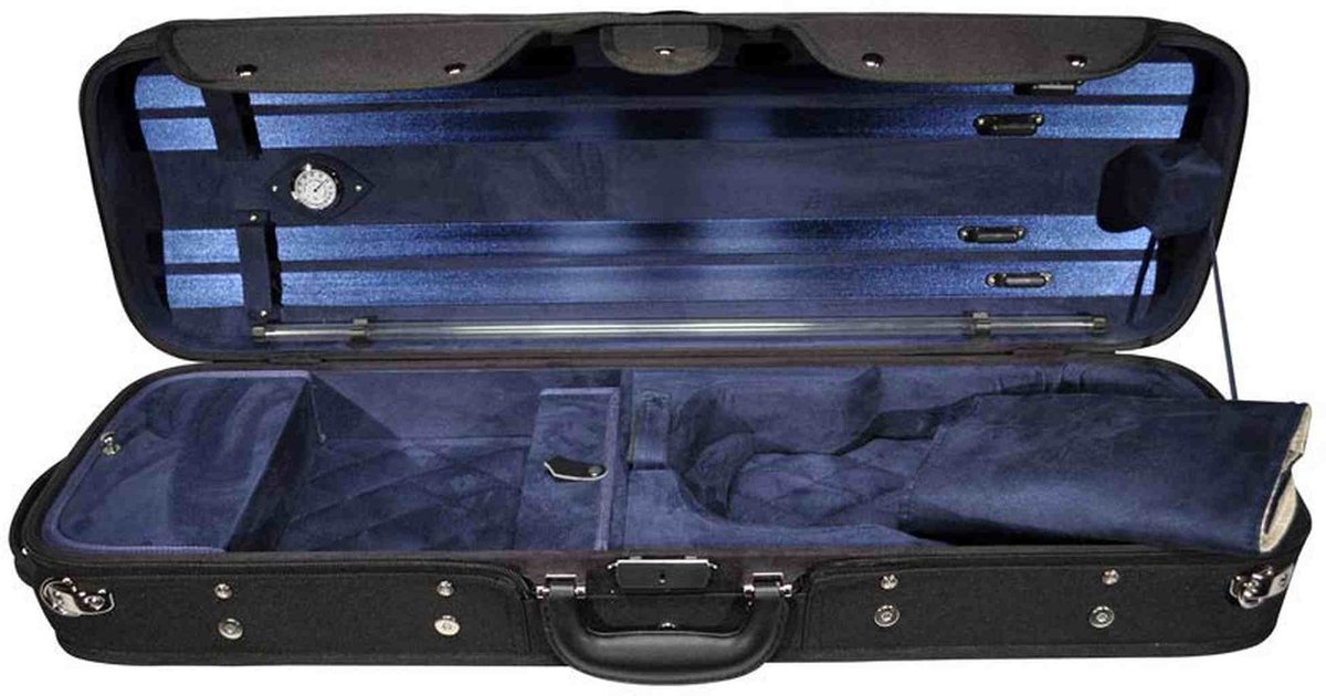 Leonardo VC-47-BU Pro Series vioolkoffer rechthoekig 4/4 zwart