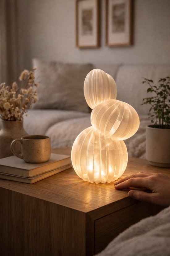 Noa Bunny Lamp – Limited Edition | Design Konijnen Tafellamp LEDlicht Met USB aansluiting | Sfeerlamp Nachtlampje Kinderkamer — afbeelding 2