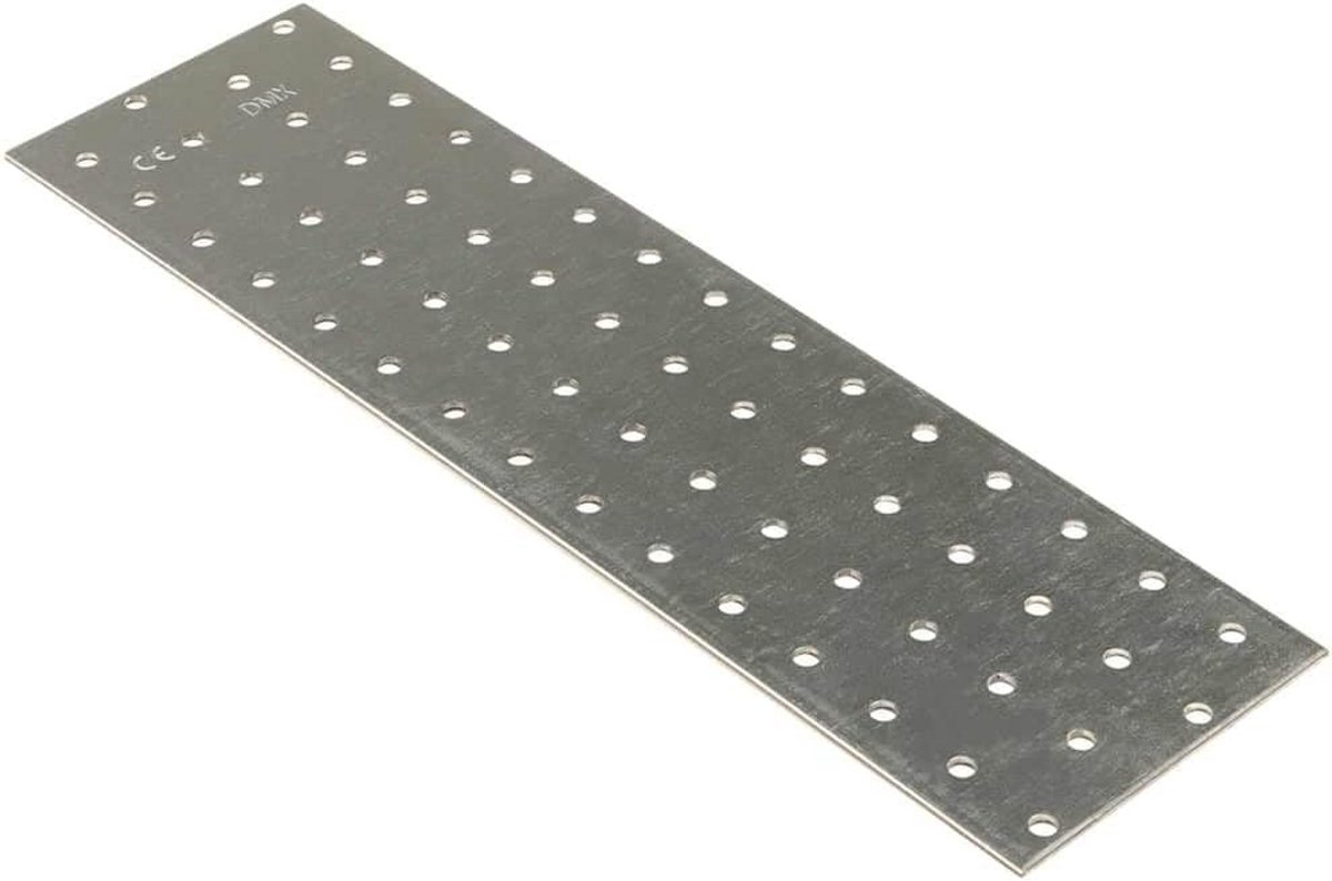 Geperforeerde Platen 40 Stuks 2mm 300x80mm Gegalvaniseerd Staal