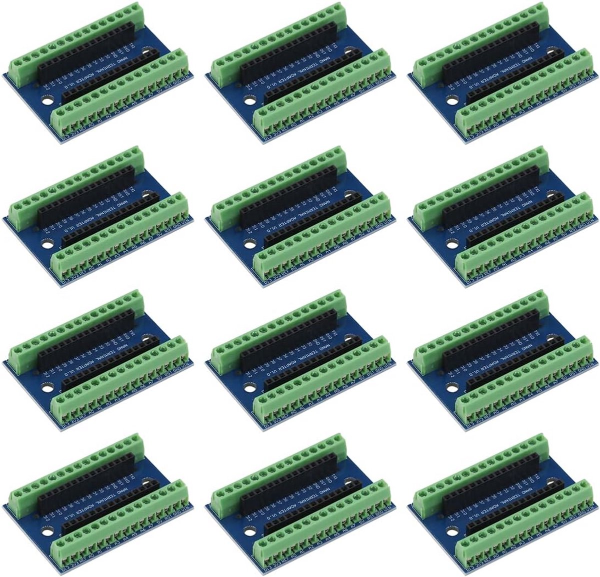 Image of 12 Stuks Universele IO Uitbreidingsbord voor Nano Controller Terminal Adapter
