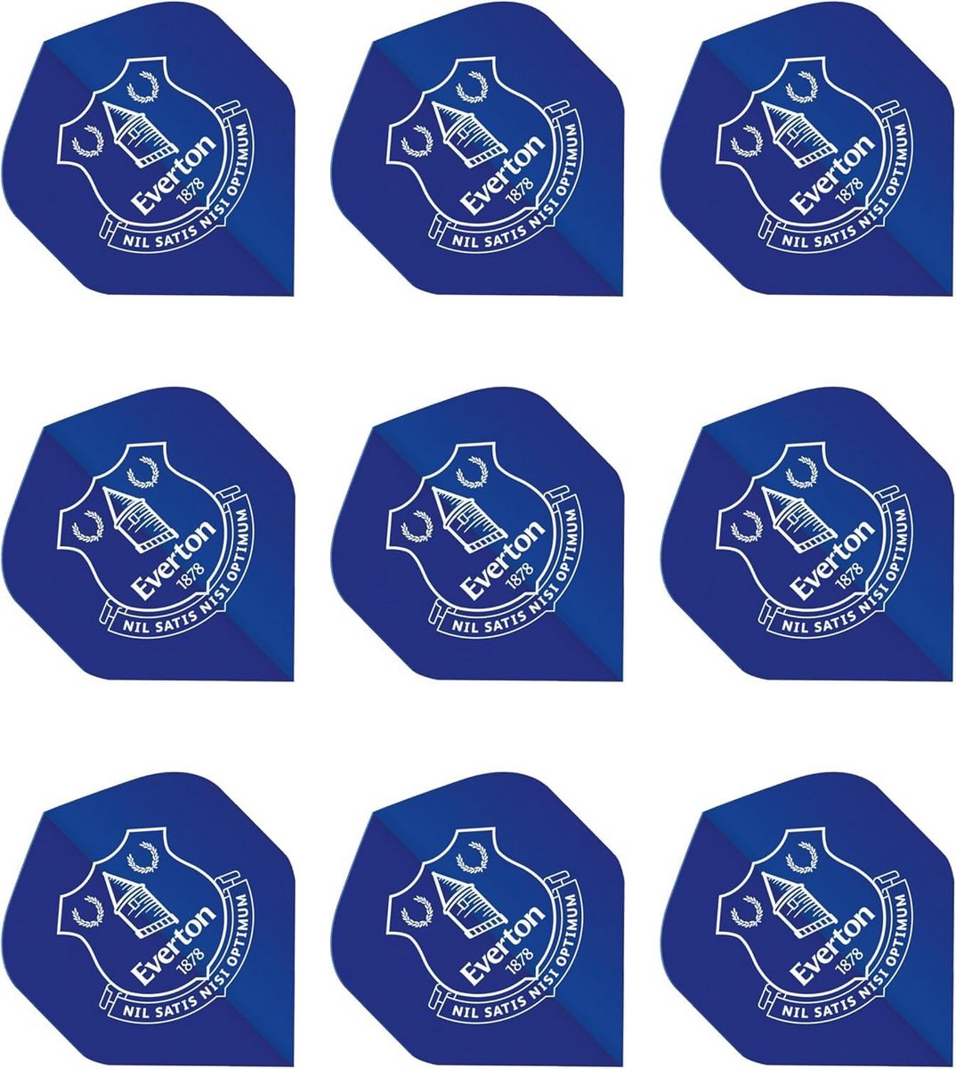 Voetbal Dart Flights - 3 Sets (9 Stuks) - Standaard Vorm