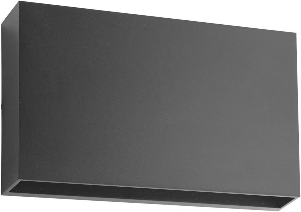 Moderne LED Buiten Wandlamp Zwart - Up & Downlight IP65 - Zeewaterbestendig
