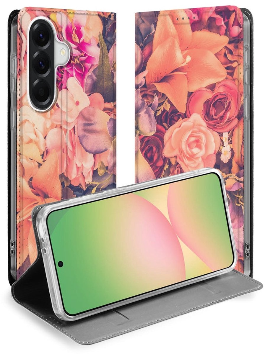 Samsung Galaxy A57 Bookcase Bosje Bloemen