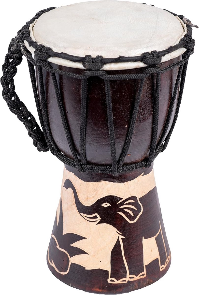 Handgemaakte Djembe Trommel 30 cm - Percussie en Ritme Instrument