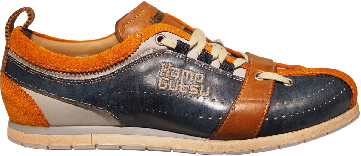Kamo-Gutsu Tifo-017 - Herenschoenen Sneaker - Arancio-Navy