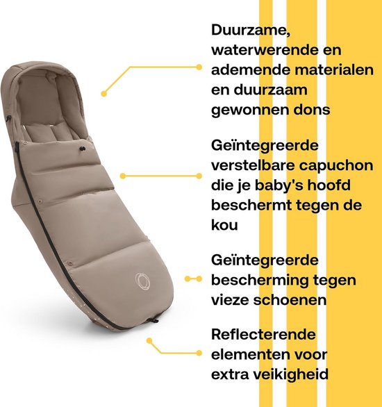 Universele Wintervoetenzak Performance Extreem Weer met Kap en Schoenenschild van Universele — afbeelding 5