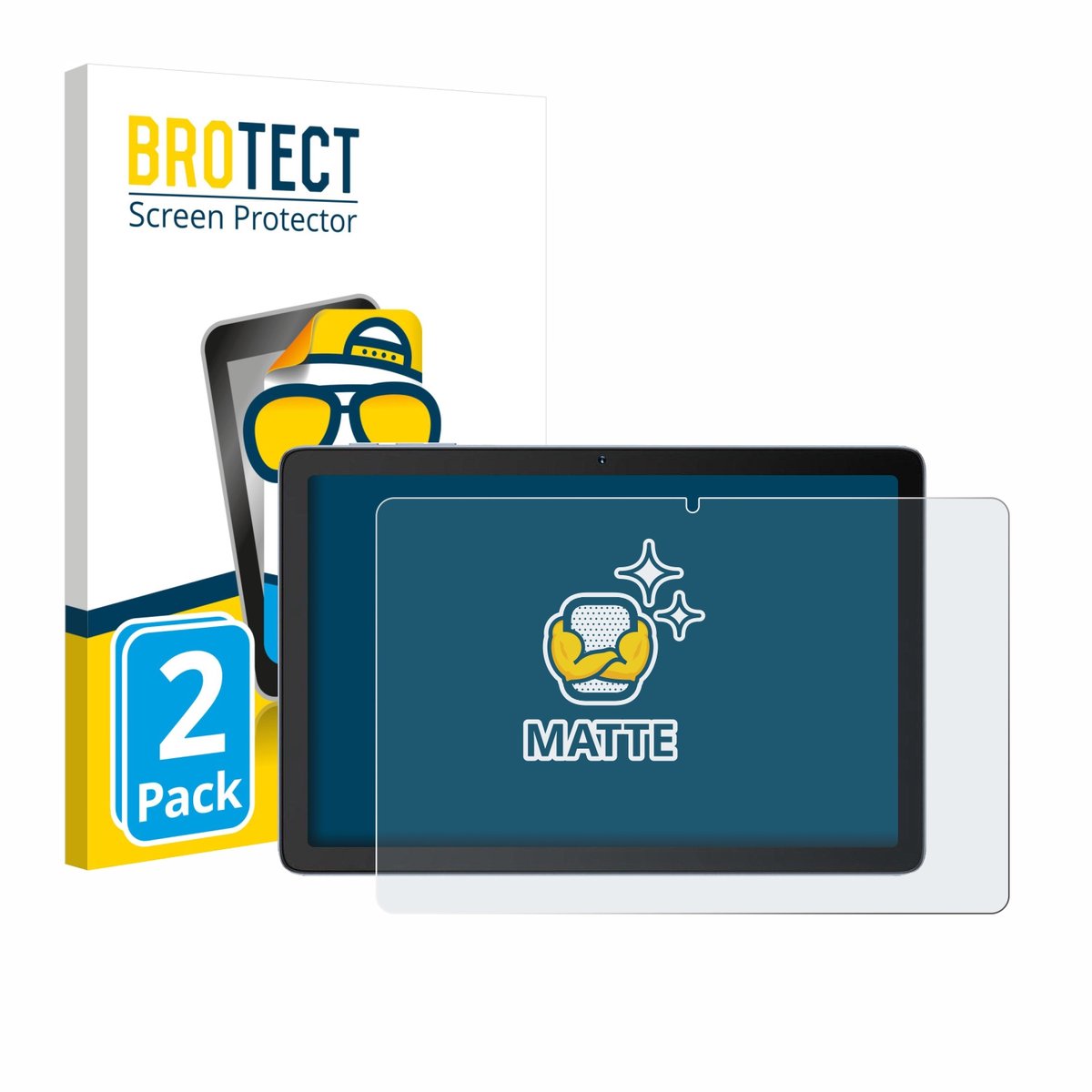 BROTECT - Screenprotector voor Hotwav Pad 12 - Folie Beschermfolie matte 2 Stuks