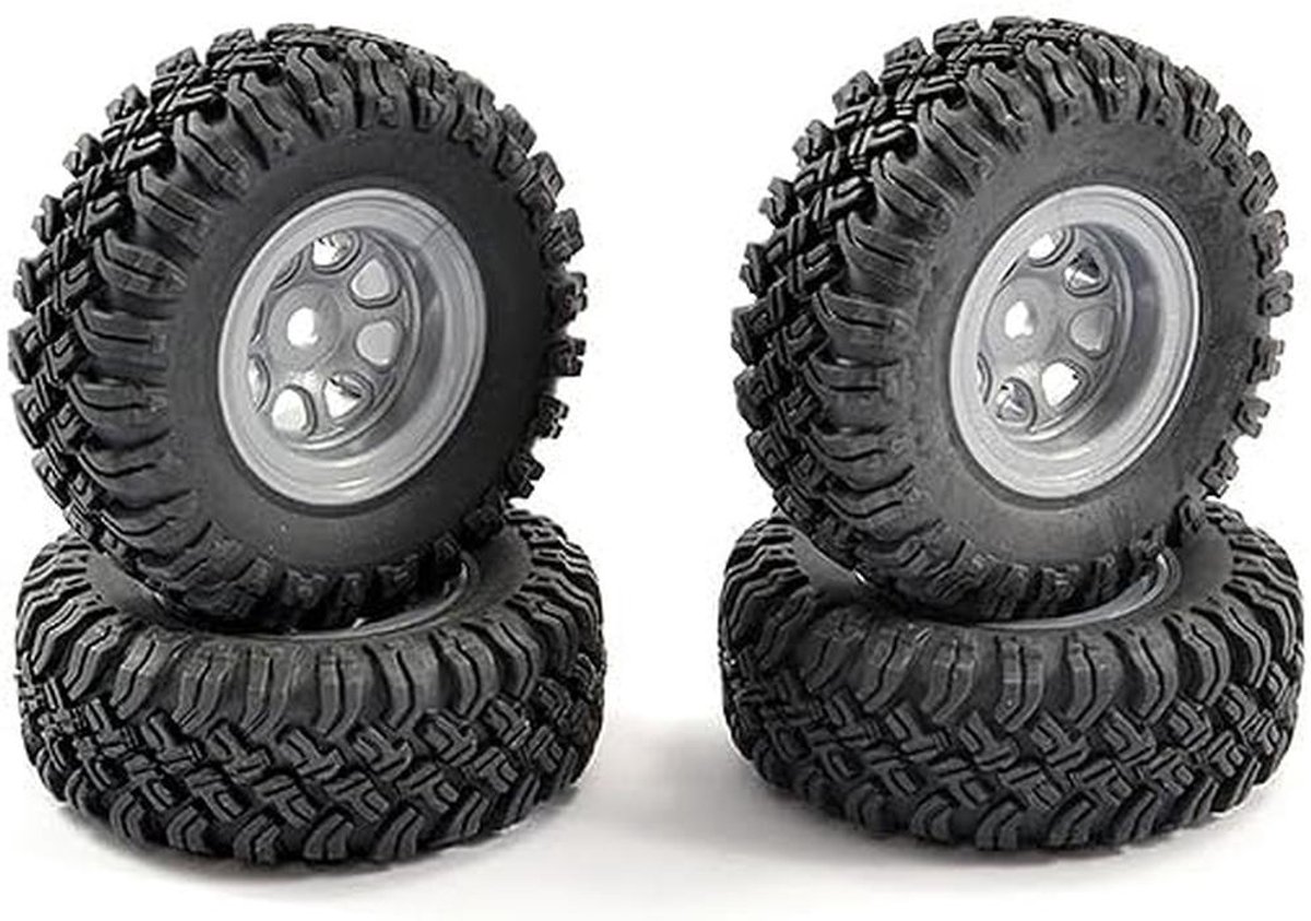 Mini Offroad Auto Wiel en Band Set (4 Stuks)