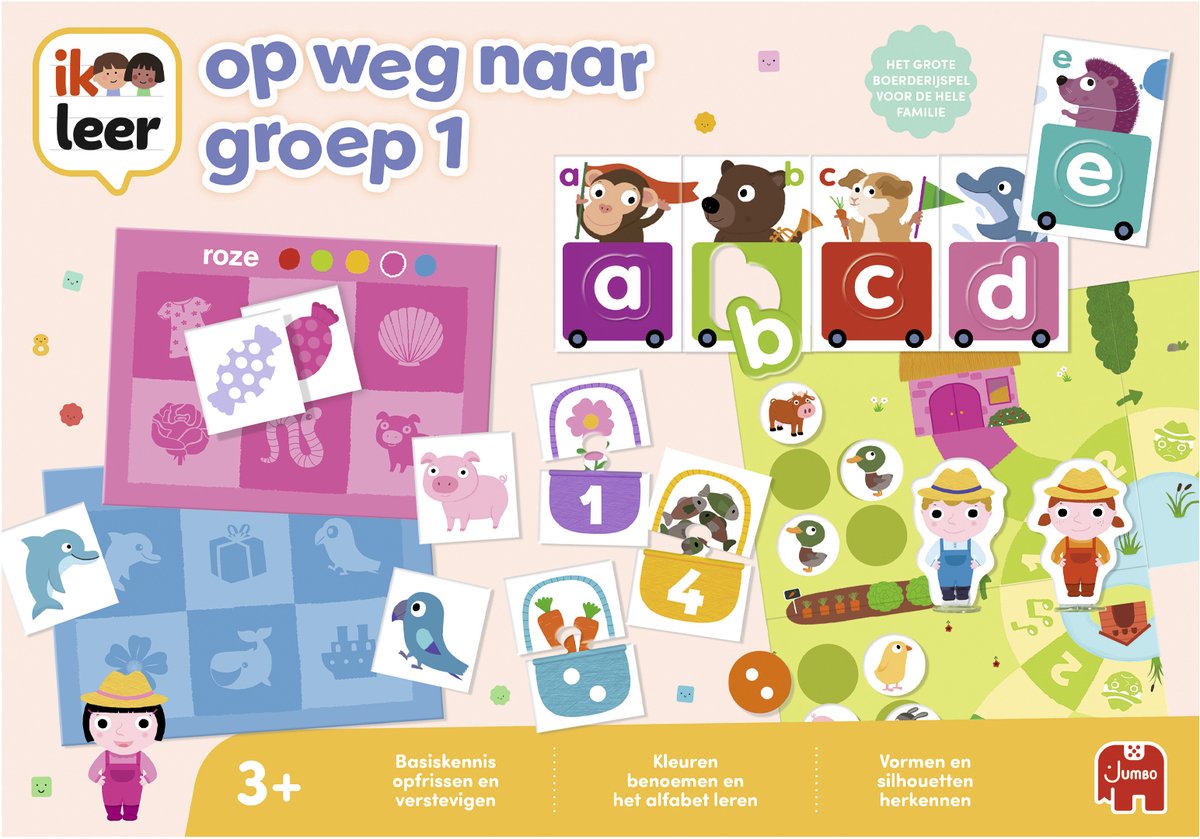 Jumbo - Ik Leer - Op Weg Naar Groep 1 - Educatief spel - Vanaf 3 jaar — afbeelding 3