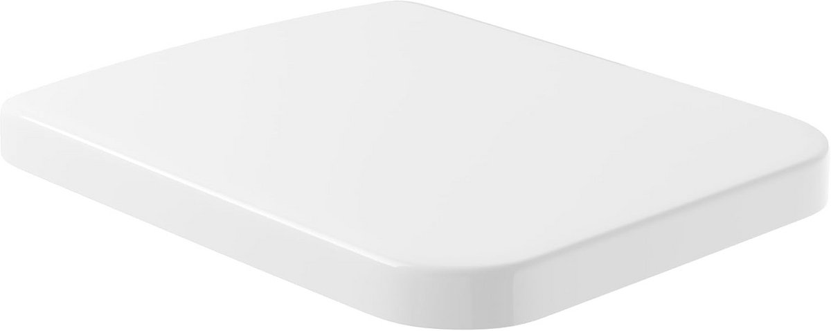 Toiletglazen Set Universeel Wit Afmetingen 455 x 60 x 383 mm