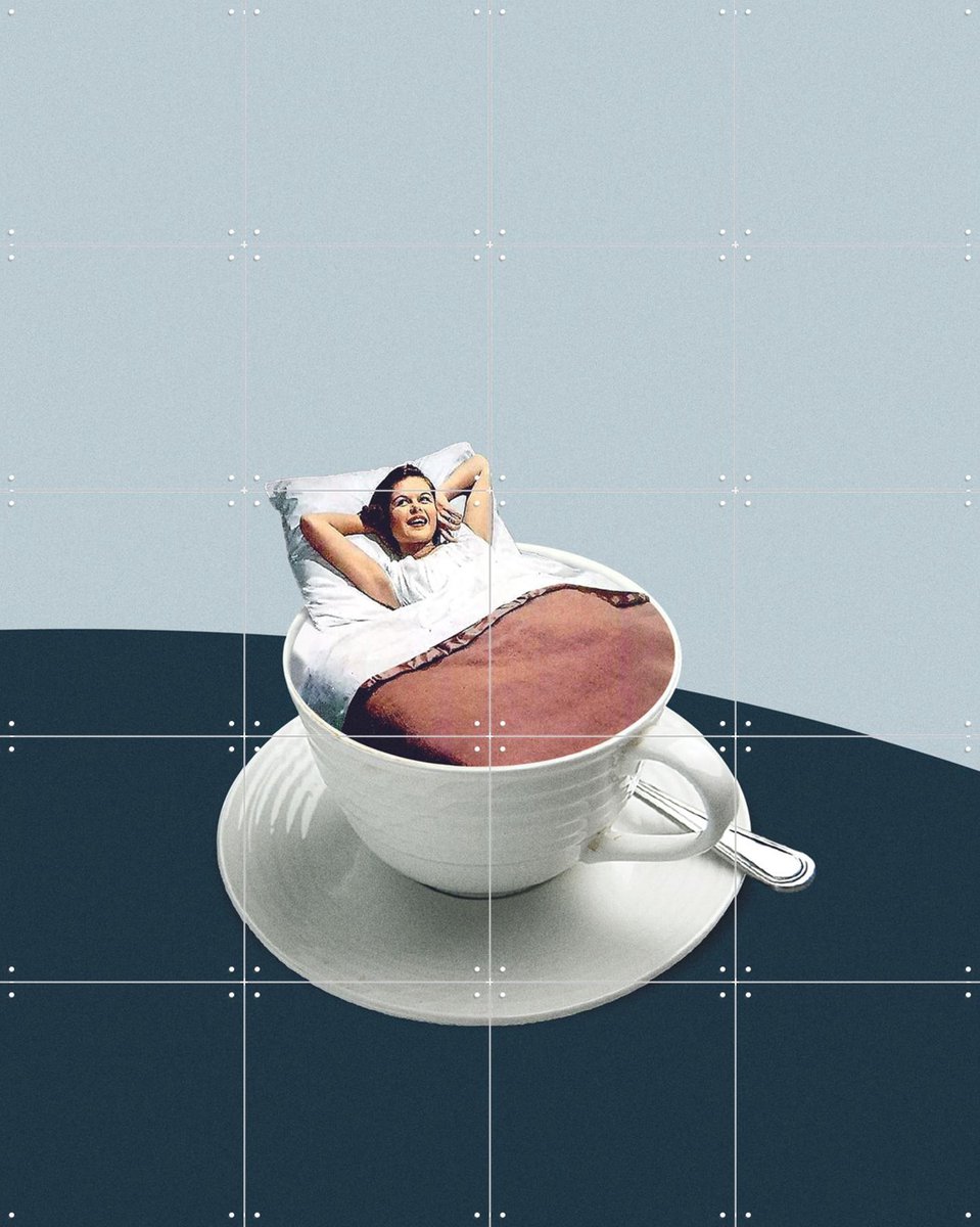 IXXI Morning Rituals, Maarten Léon - 80 x 100 cm - Gratis ophangtool - Grote wanddecoratie en posters - Vintage, Speels, Illustraties, Mancave, Eten &