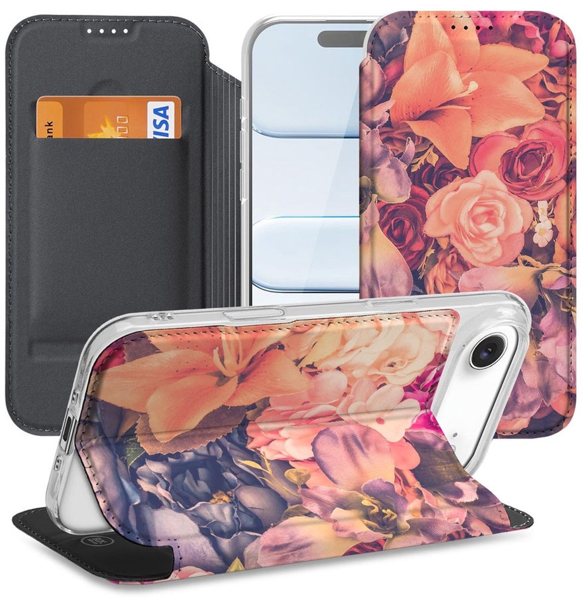 iPhone Air Book Cover Bosje Bloemen