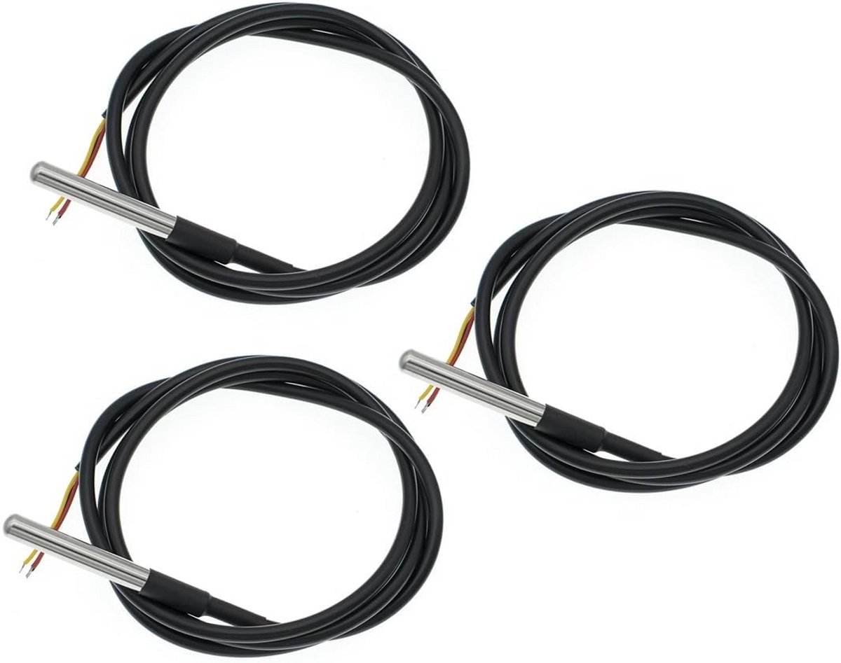 Digitale Roestvrijstalen Temperatuursensor met Kabel - Nauwkeurige Meting