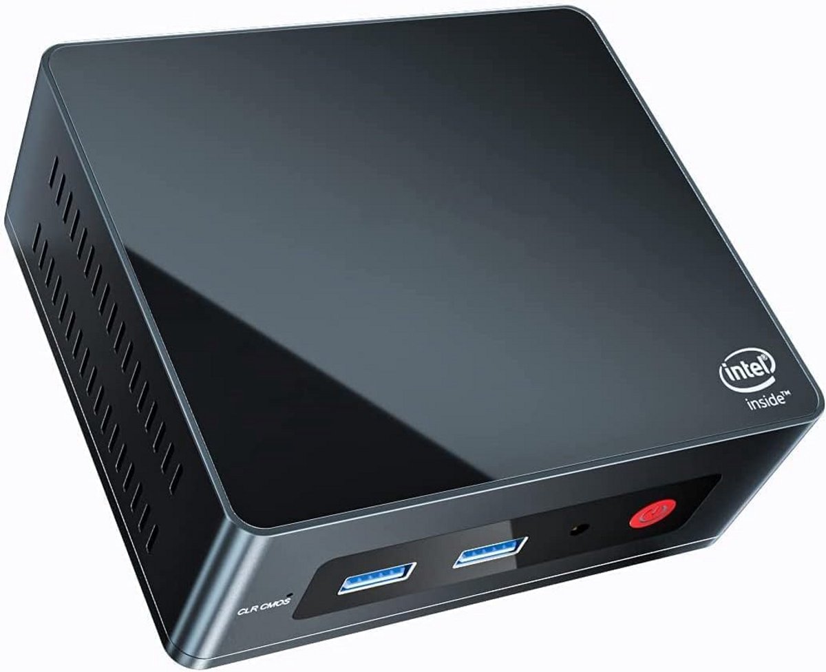 Compacte Mini-PC met Windows 11 Pro, Intel J5005, 8GB RAM en 256GB SSD
