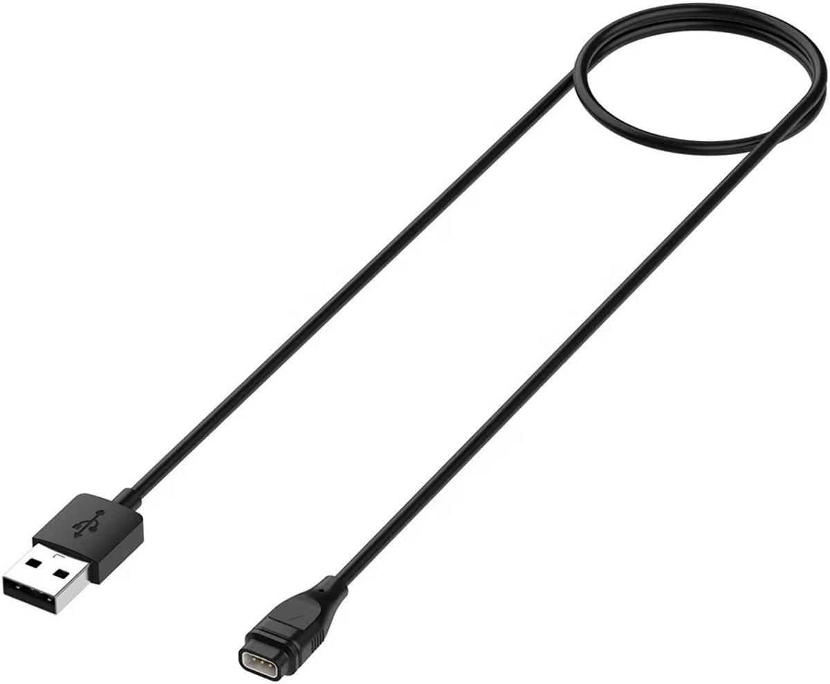 DrPhone Magnetische Oplader Compatibel Met COROS PACE 2 / PACE 3 / APEX 2 / APEX 2 Pro / VERTIX 2 – 2-Pin USB Oplaadkabel