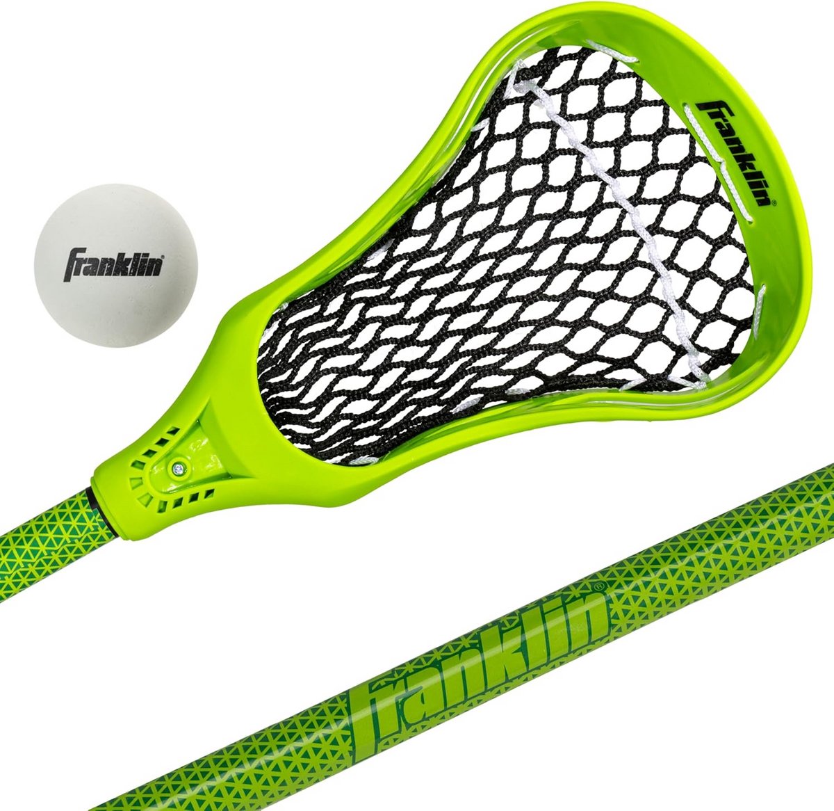 Jeugd Lacrosse Set – Inclusief Stick en Bal – Groen Oefenmodel voor Beginners