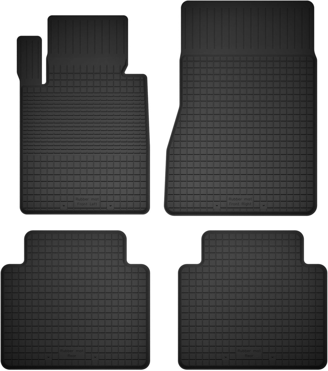 Wielganizator BasicProtect Serie - Rubber Automatten - BMW 4 G22 - Antislip - Weerbestendig