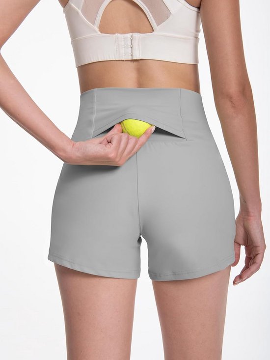 2-in-1 Hardloopshorts Dames met Zakken voor Fitness, Yoga en Sport — afbeelding 5