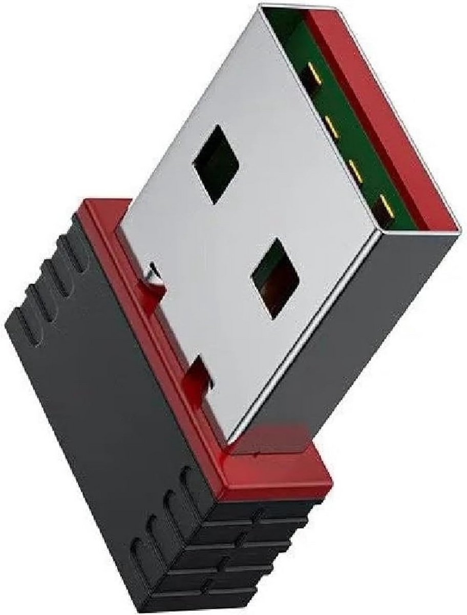 Snelle 150Mbps WiFi USB Adapter voor Windows - Draadloze Netwerkkaart voor Desktop en Laptop