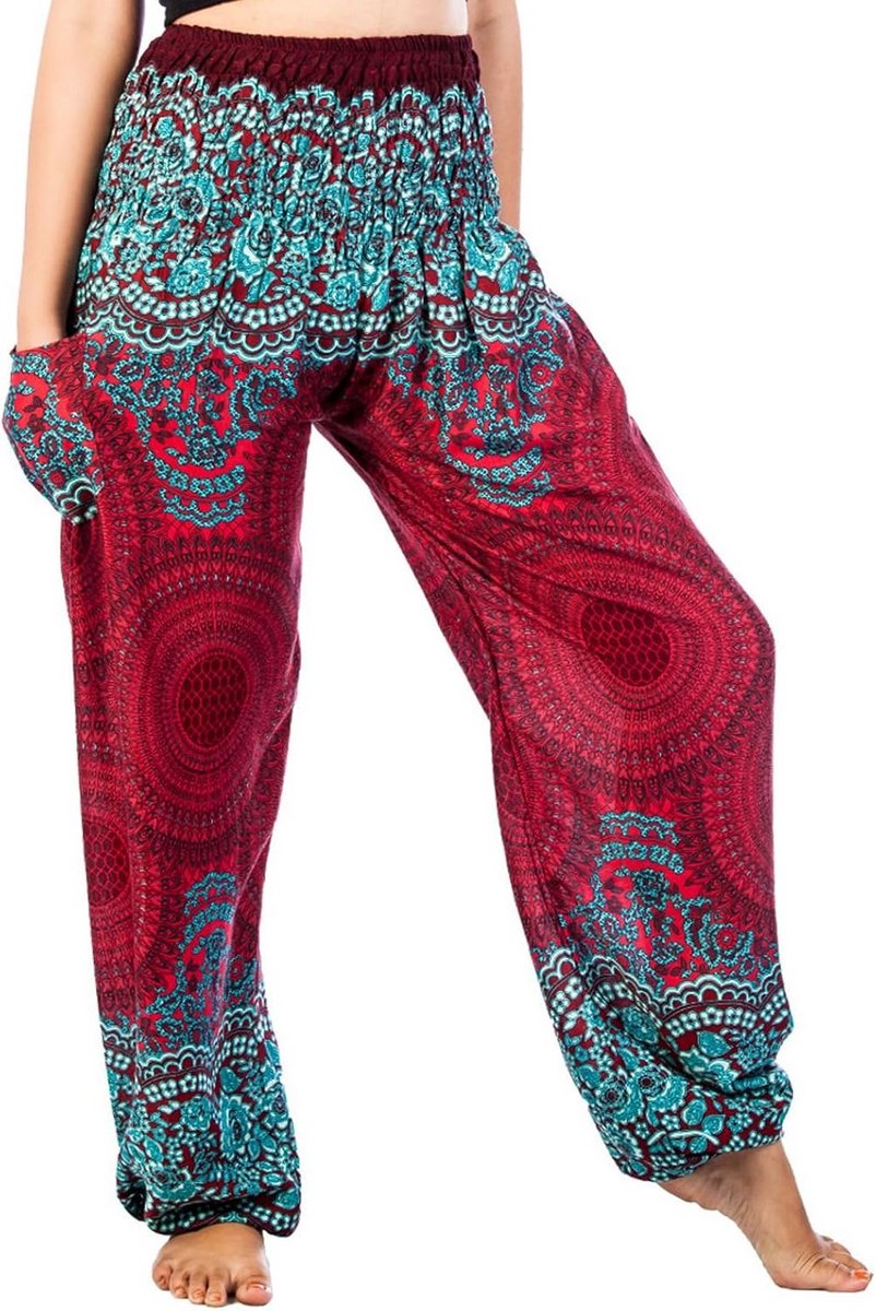 Dames Harembroek Yoga Broek Hippie Boho Zomerbroek Lichtgewicht