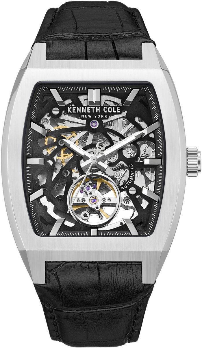 Automatisch horloge Automatic Leather Curve