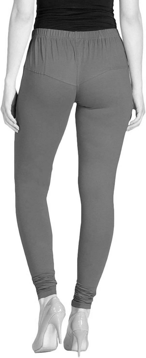 Extra Lange Churidar Leggings Katoen Yoga Broek voor Dames — afbeelding 5