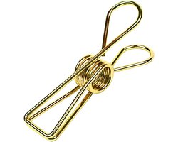 RVS Wasknijper Set van 20 - Roestvrijstalen Kledingklemmen voor Buiten - Multi-inzetbare Utility Clips voor Keuken en Tuin - Stevig en Weerbestendig