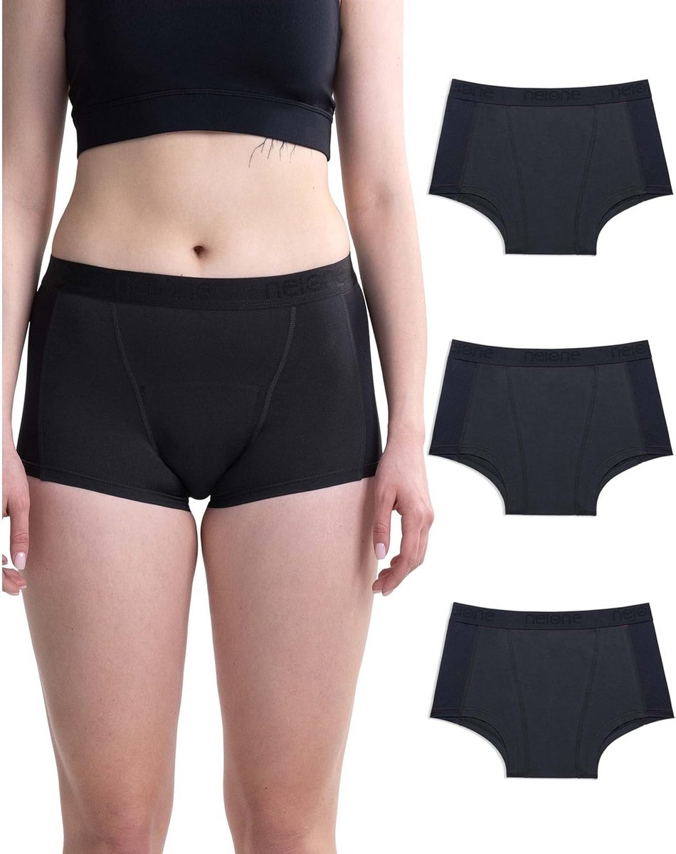 Hoge Taille Menstruatie Ondergoed Dames Zware Stroom - Comfortabele Katoenen Absorberende Slip