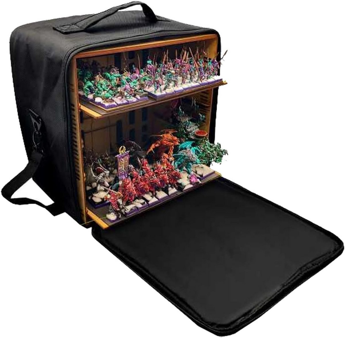 Stevige Transpoorttas voor Miniaturen en Tabletop Spellen