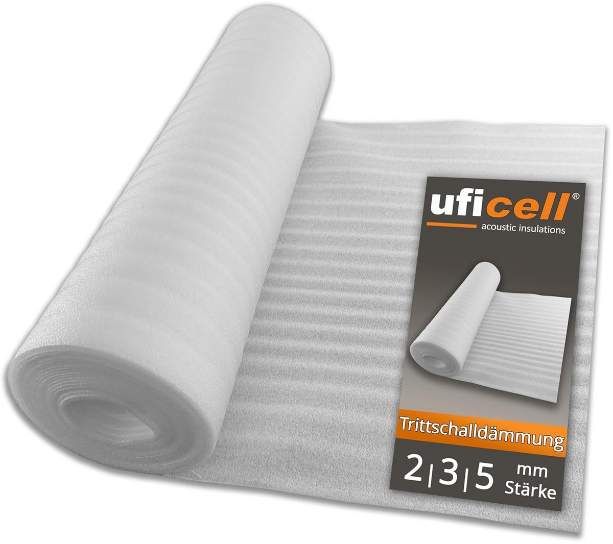 Contactgeluidsisolatie voor Laminaat en Parket - 2mm PE-Schuim (100m²)