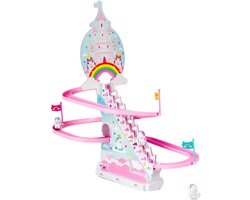 Kleurrijk Eenhoorn Traplift Speelgoed met Muziek voor Kinderen