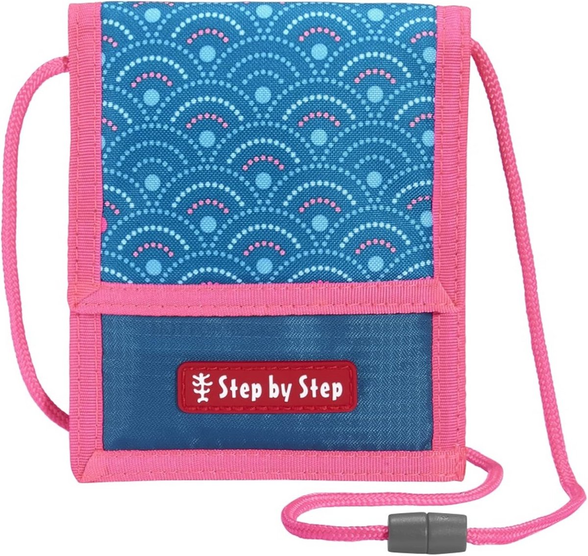 Nek pouch voor kinderen - Handig buideltasje met dolfijn design