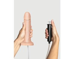 Strap-on-Me - Squirting Cum Dildo - Realistiche Spuitende Dildo - Lichte Huidskleur XL