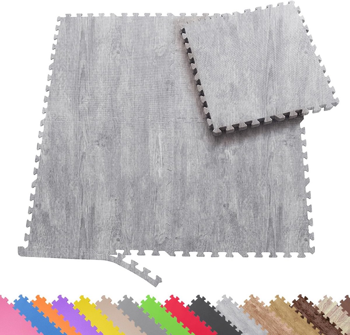 Beschermende Puzzelmat Set voor Fitnessapparatuur en Home Gym | Vloerbescherming Trainingsmat