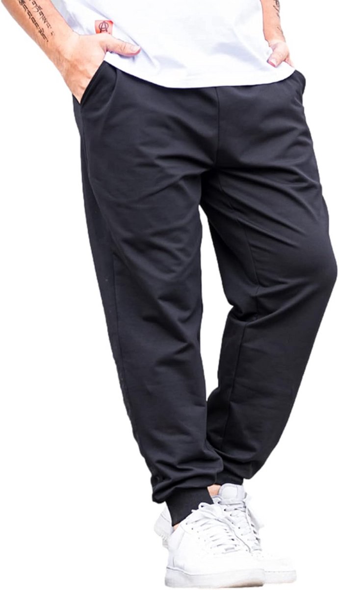 Heren Trainingsbroek Losse Pasvorm Katoen Joggingbroek Tot Maat 8XL