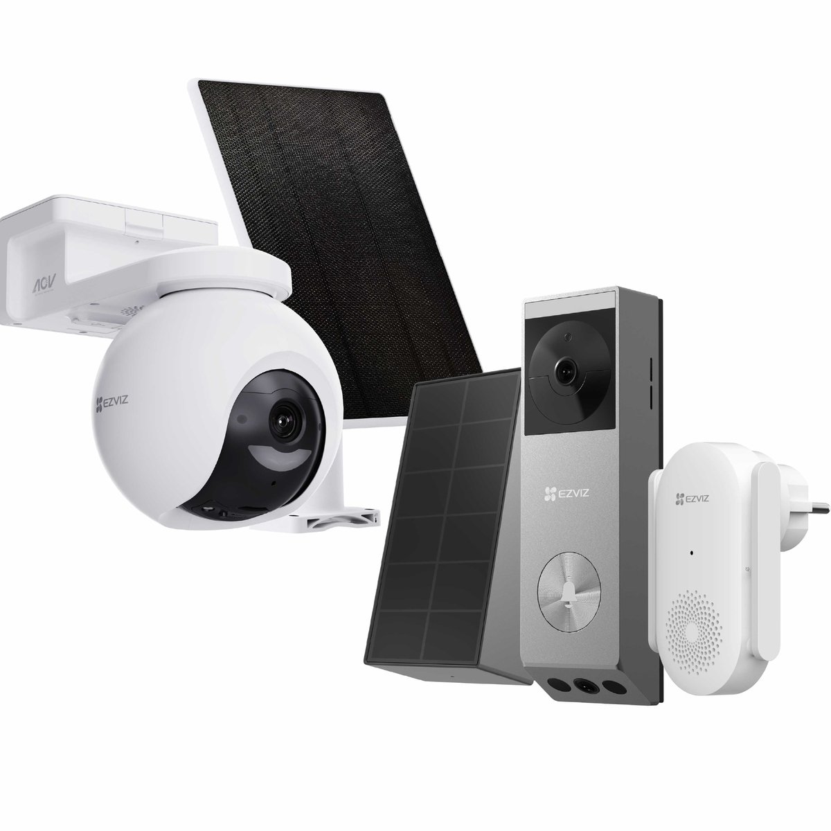 EZVIZ HB8 Pro 4K Buitencamera met Zonnepaneel en AI Detectie - EZVIZ Europe - €264,99