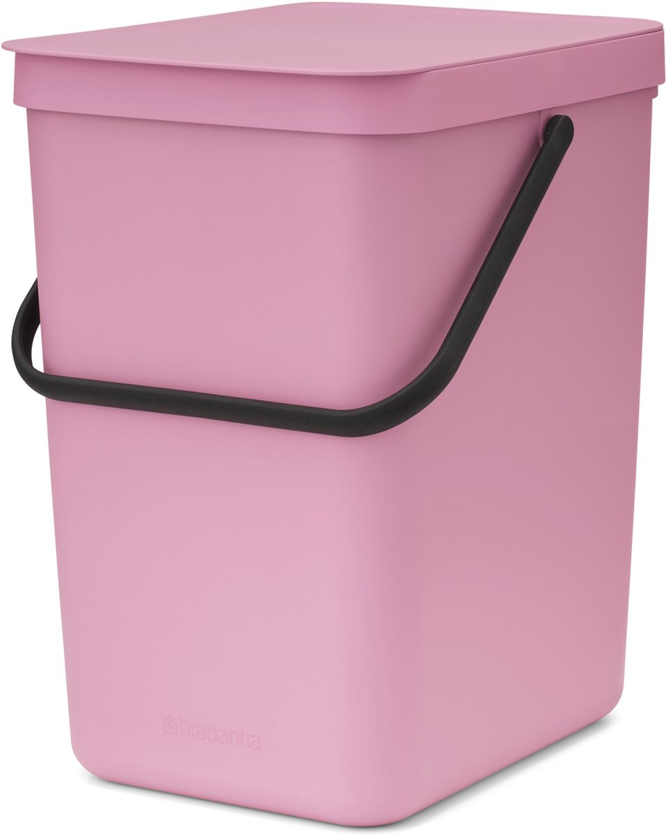 Brabantia Sort & Go Prullenbak - 25 l - Lilac Pink