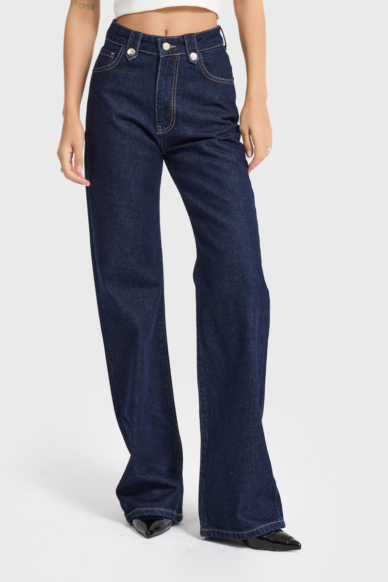 It's Basic - STRAIGHT MID RISE JEANS