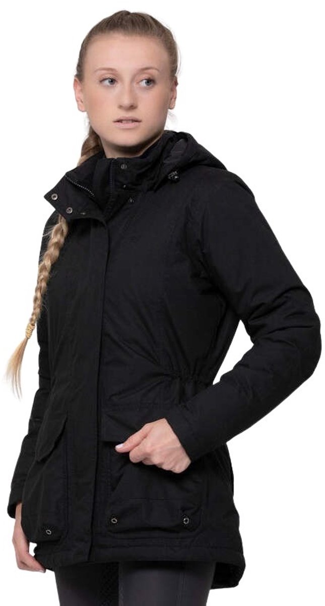 Waterdicht damesjack Premier Equine Cascata Zwart