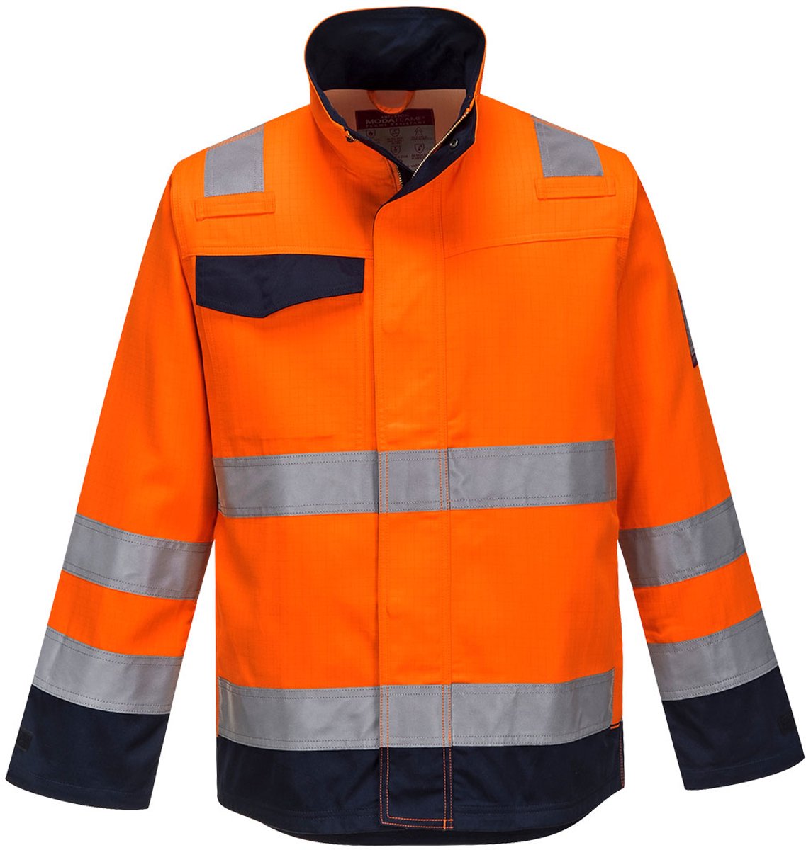 Portwest Modaflame RIS Oranje/Marine Jack MV35 - Oranje/Marine - M