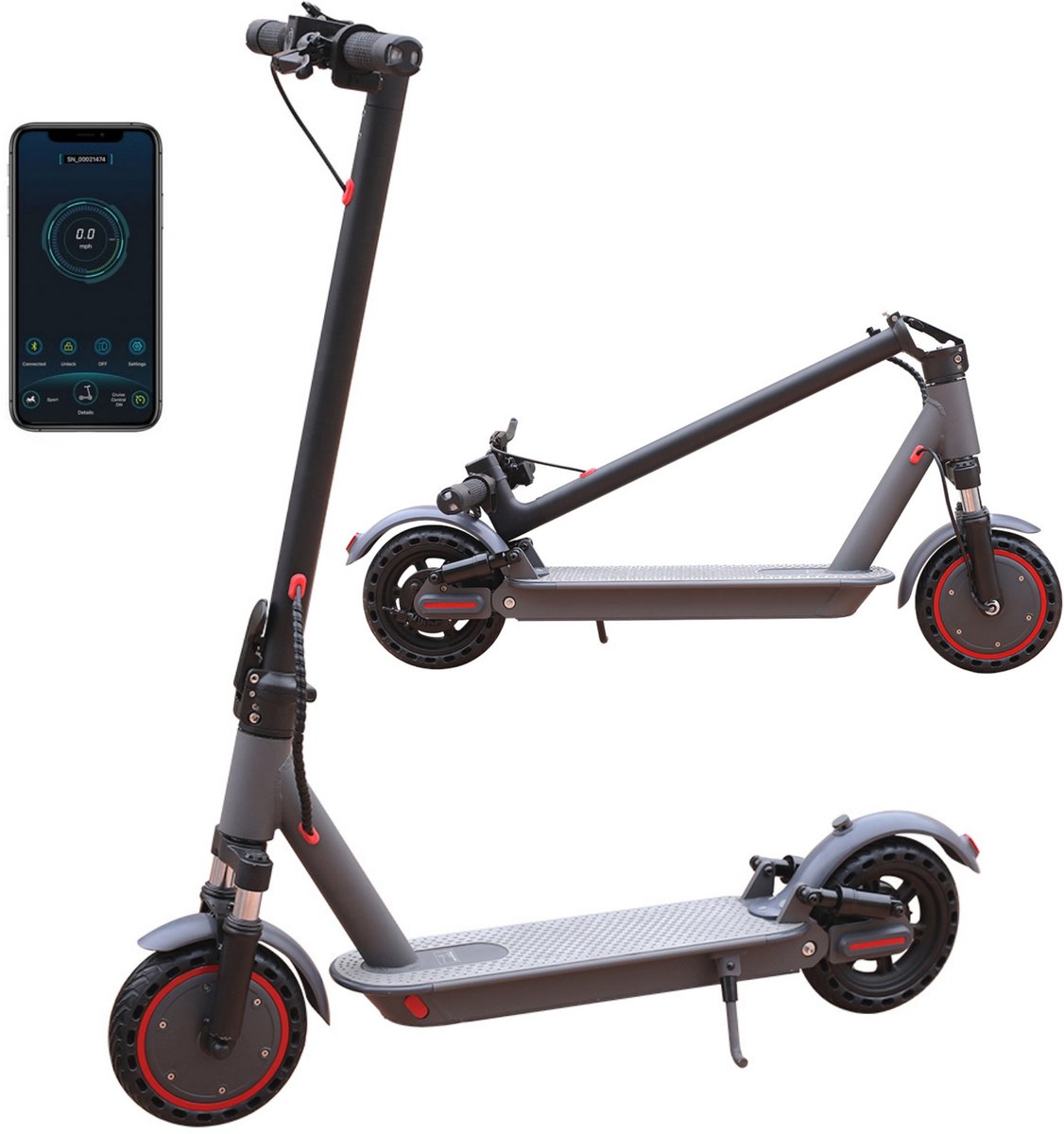 AOVOPRO AP07 Elektrische Step - 25 km/u - Vouwbaar - afbeelding 2