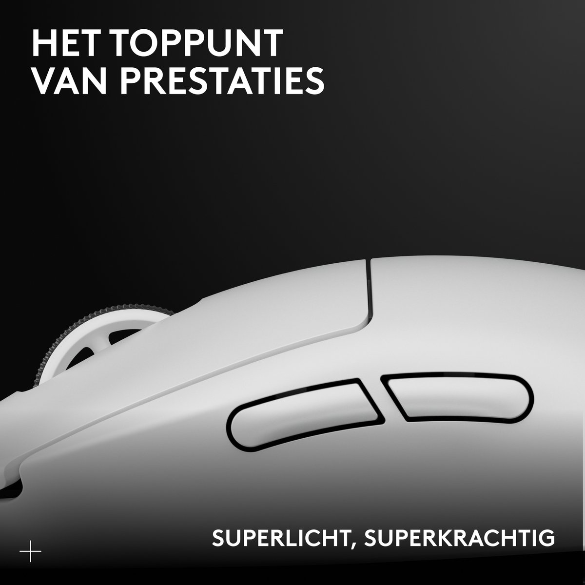 Logitech G Pro X Superlight 2 - Draadloze Gaming Muis - Wit thumbnail 3