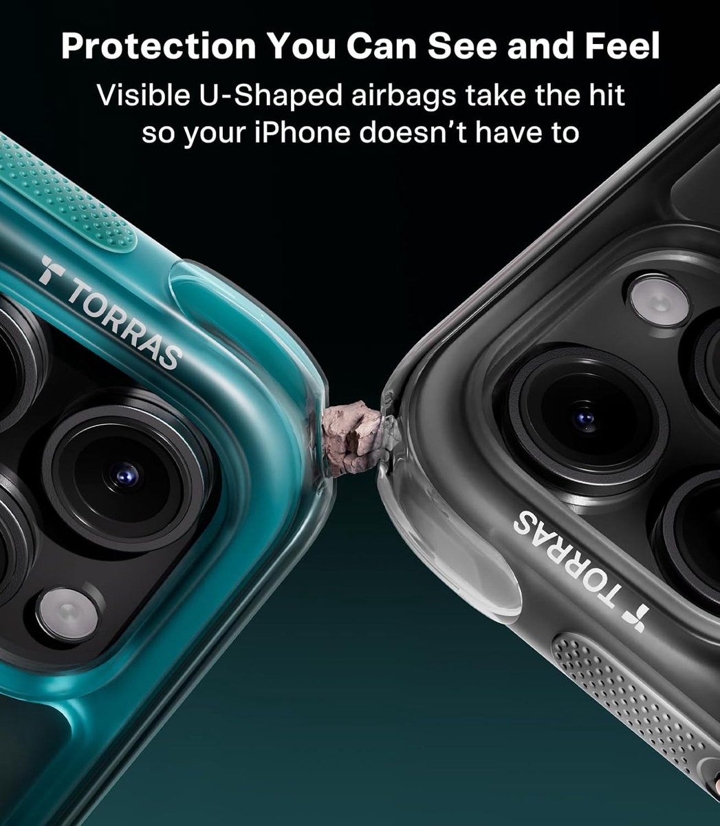 iPhone 16 Pro Max hoesje met MagSafe, militaire valbescherming, 360° draaibare standaard, zwart - Afbeelding 2
