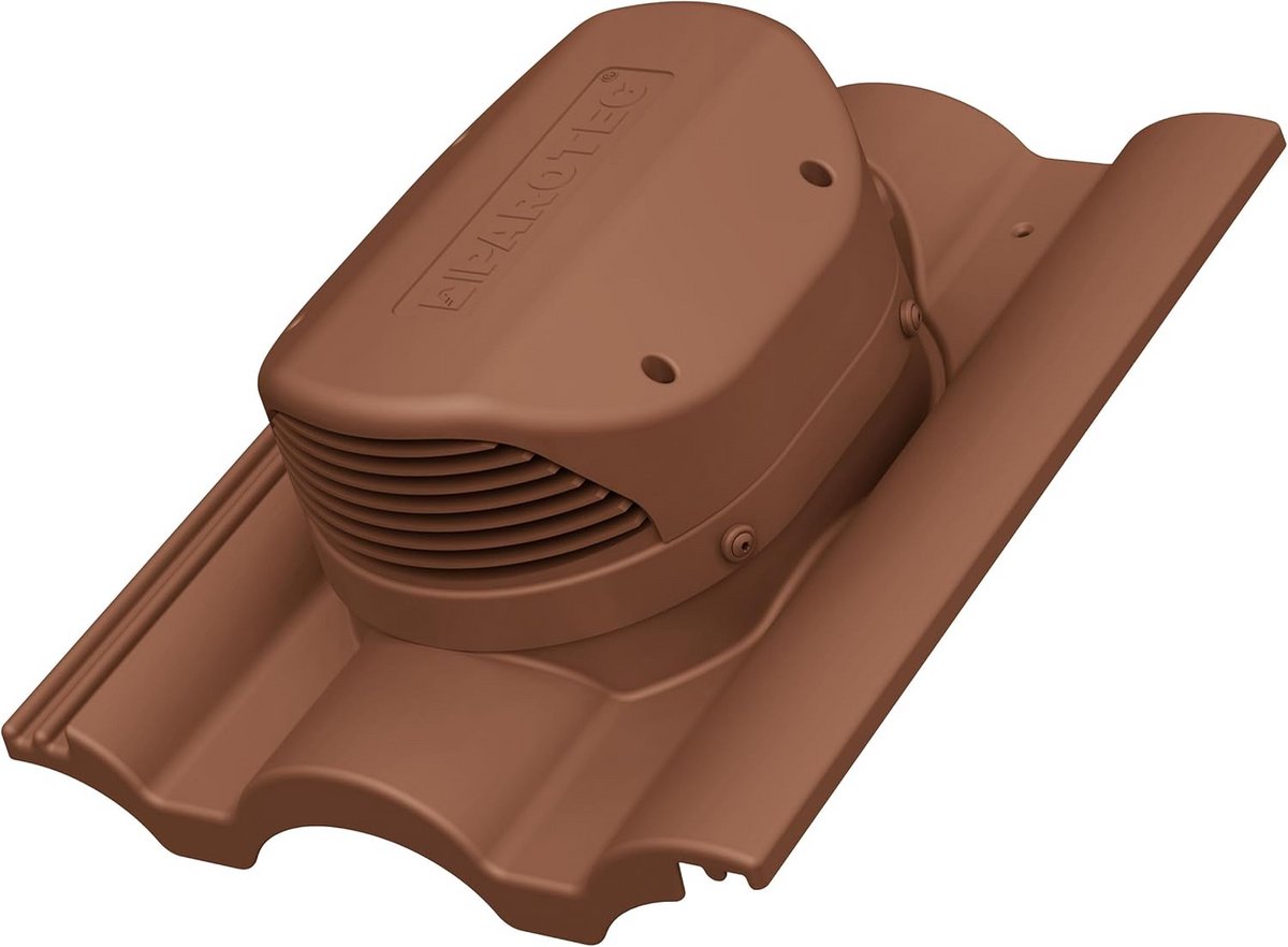 Ventilatiepan voor een plat dak voor het ventileren en afvoeren van vocht