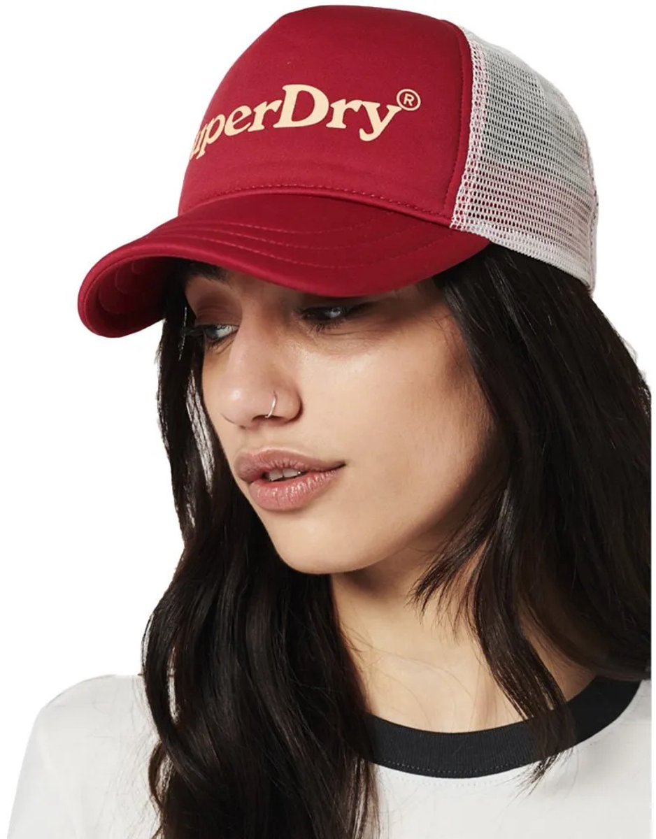 Superdry Vintage Graphic Trucker Pet Rood