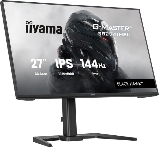27 inch Gaming Monitor 1ms Reactietijd HDMI DisplayPort USB Speakers van Merkloos — afbeelding 2