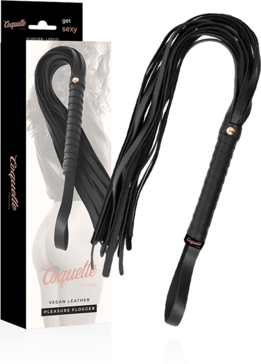 COQUETTE FANTASY | Coquette Fantasy Vegan Leather Flogger | Sex Toy for Couples | BDSM | Sex Toy | Bondage | Sex Toy for Woman | Fetish | Sex Toy for Man | Flogger