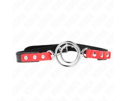 Kink - Gag With Multiple O-Rings 4 / 4.8 Cm Red 38 X 56 Cm